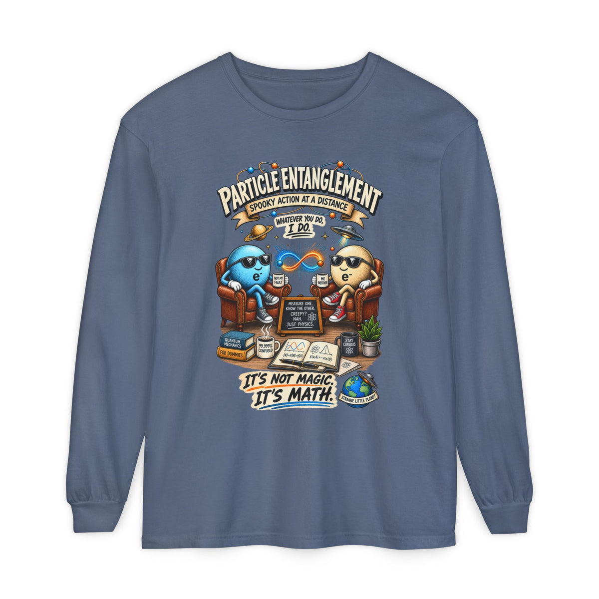 Spooky Action at a Distance — Long Sleeve Tee