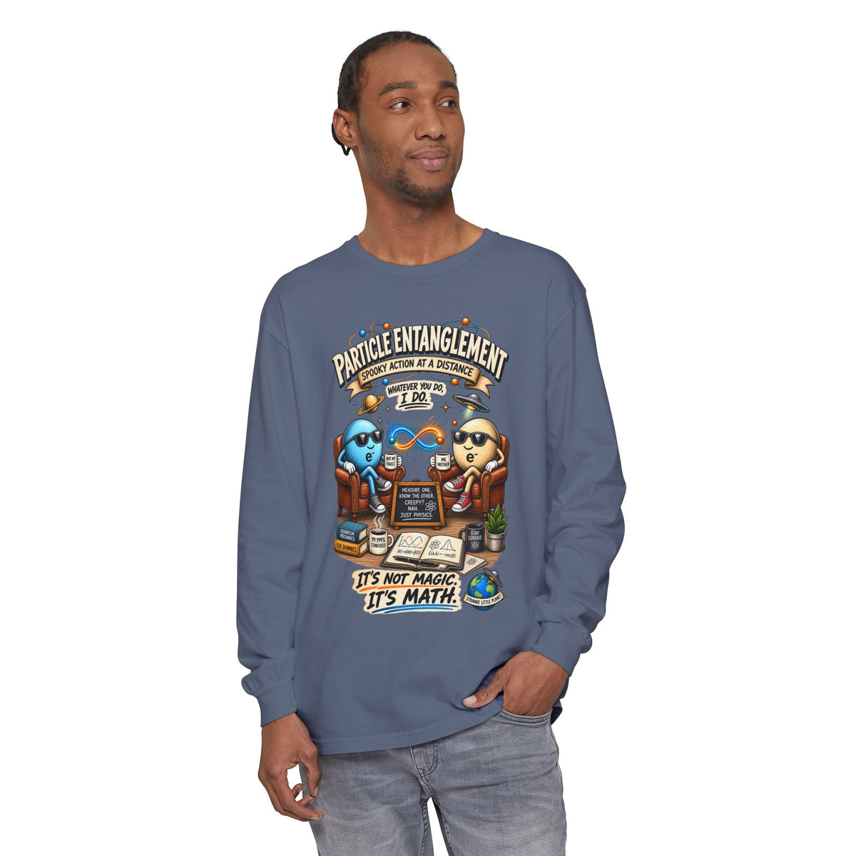 Spooky Action at a Distance — Long Sleeve Tee