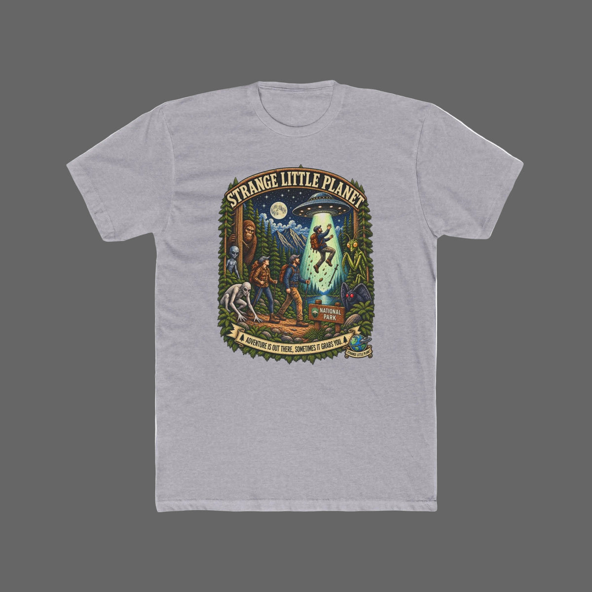 Strange Little Planet- Adventure Is Out There T-Shirt