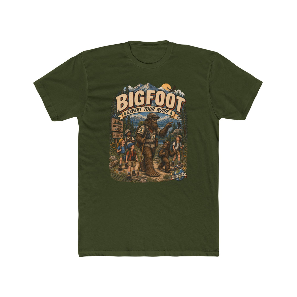 Bigfoot — Expert Tour Guide Tee