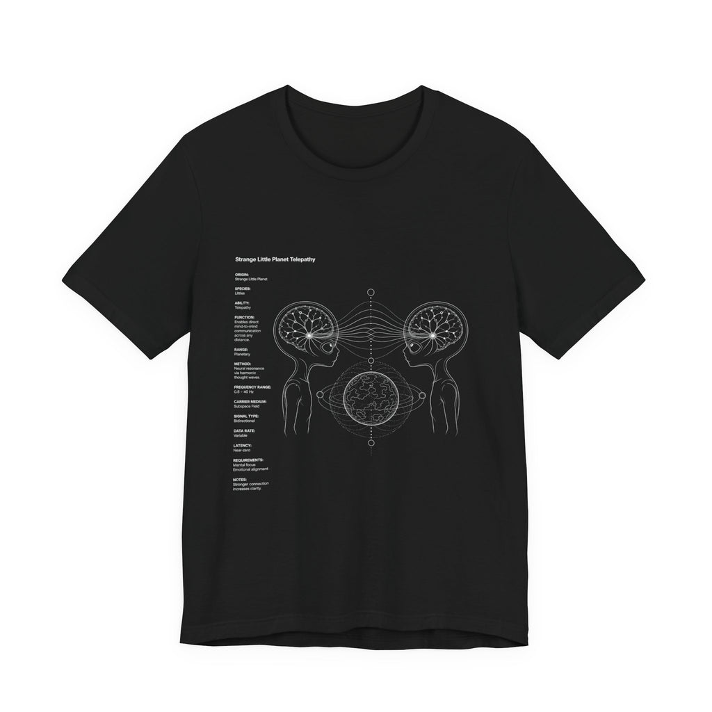 Alien Telepathy Diagram Tee