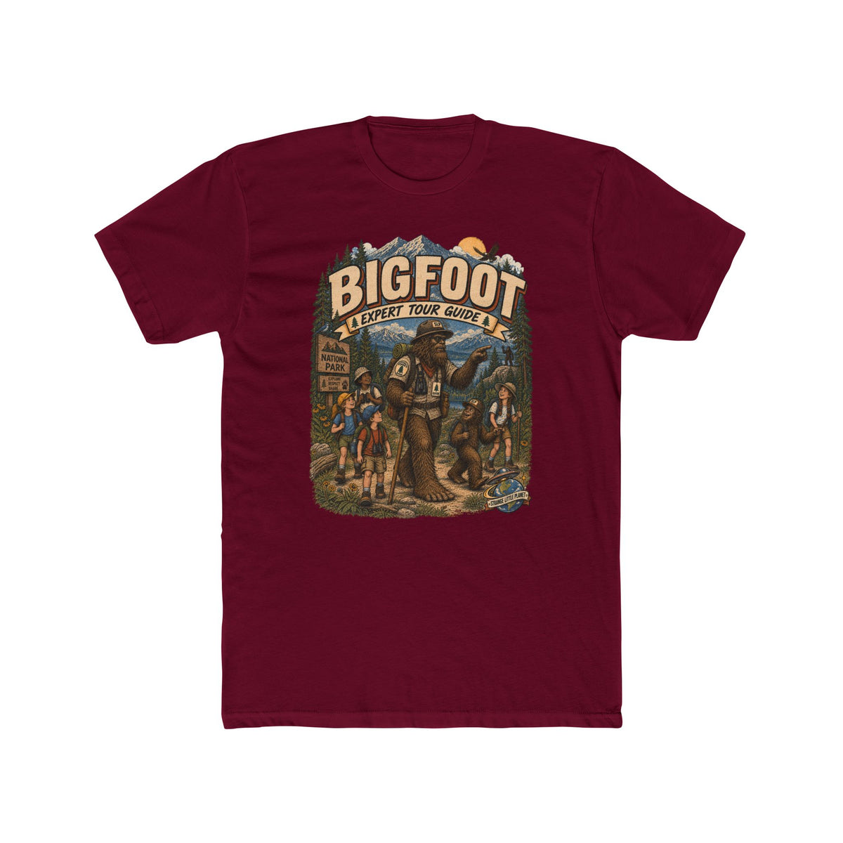 Bigfoot — Expert Tour Guide Tee