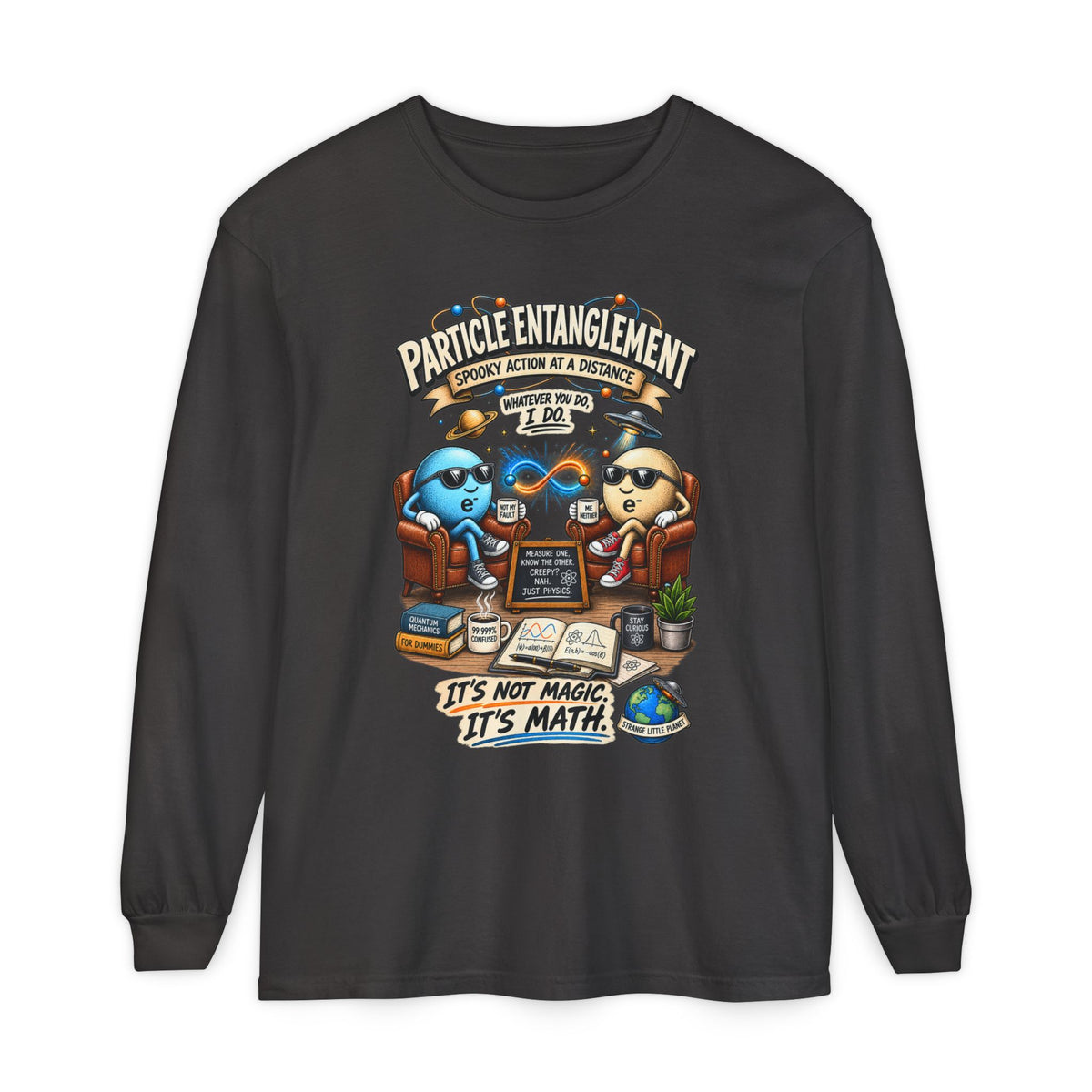 Spooky Action at a Distance — Long Sleeve Tee