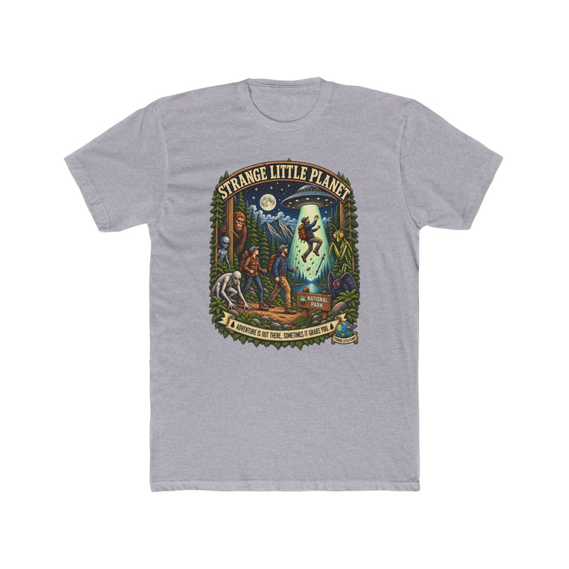 Strange Little Planet Tee — Retro UFO Adventure Graphic T-Shirt