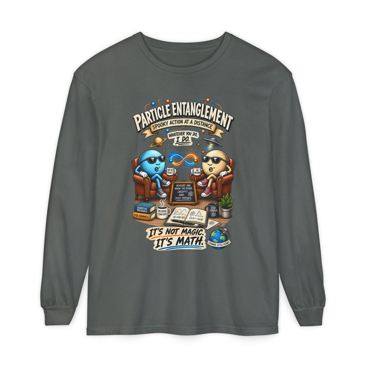 Spooky Action at a Distance — Long Sleeve Tee