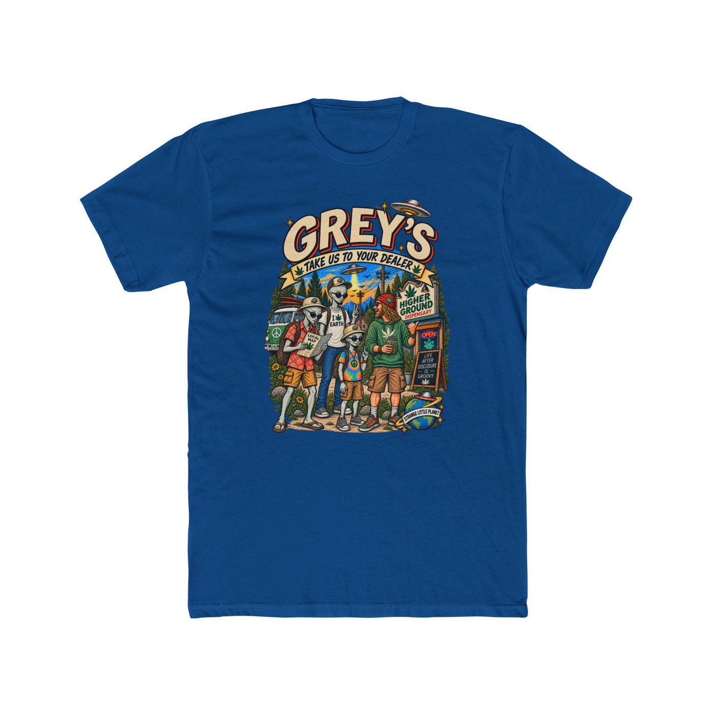Grey's Take Us To Your Dealer Alien T-shirt